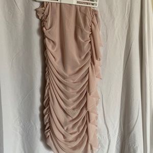 Express Strapless Dress